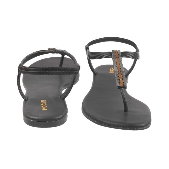 Mochi Women Black Casual Sandals (SKU: 33-3137L-11-42)