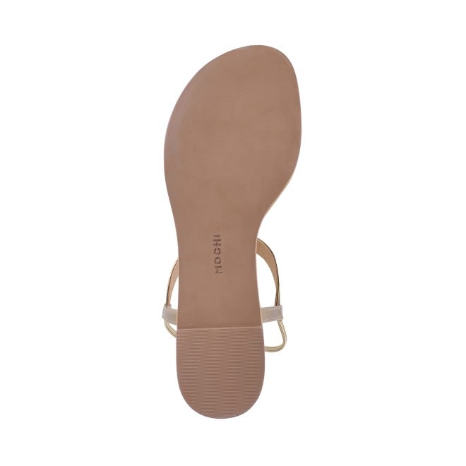 Mochi Women Antic-gold Casual Sandals (SKU: 33-3137L-28-42)