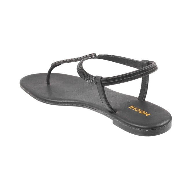 Mochi Women Black Casual Sandals (SKU: 33-3137L-11-42)