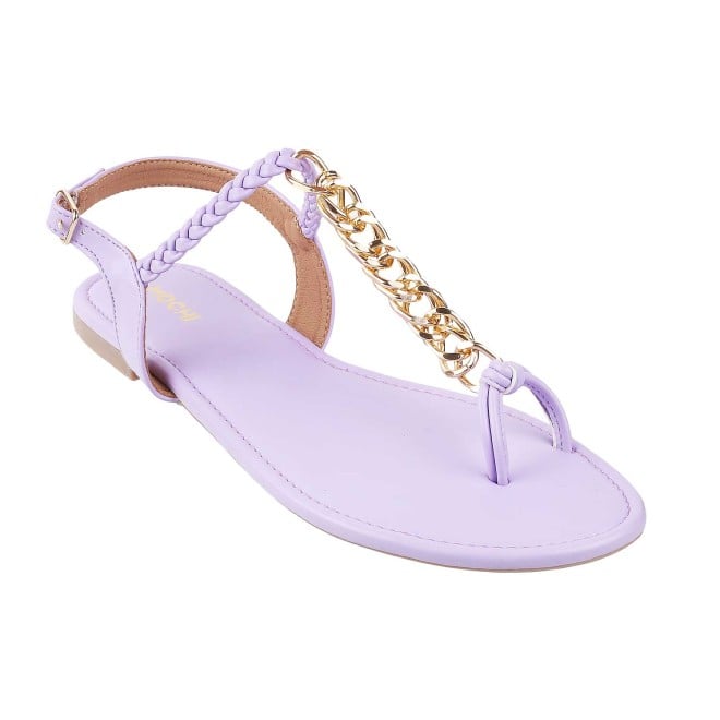 Mochi Purple Casual Sandals