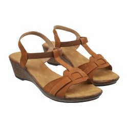 Women Tan Casual Sandals