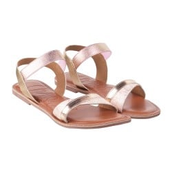 Women Rose-Gold Casual Sandals