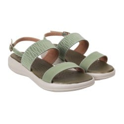 Women Green Casual Sandals