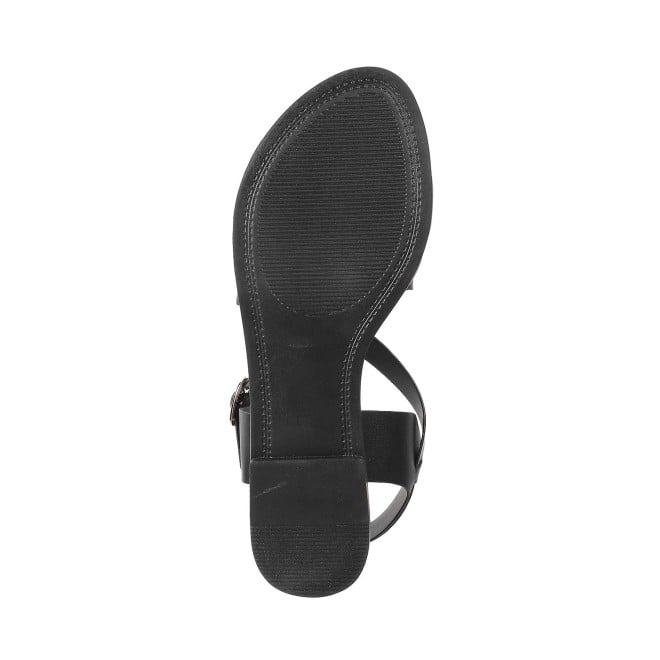 Mochi Women Black Casual Sandals (SKU: 33-411-11-37)