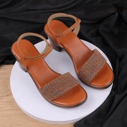 Women Tan Casual Sandals