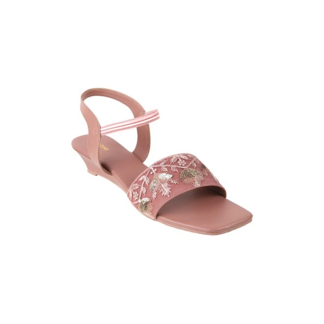 Mochi Women Peach Casual Sandals (SKU: 33-625-80-36)