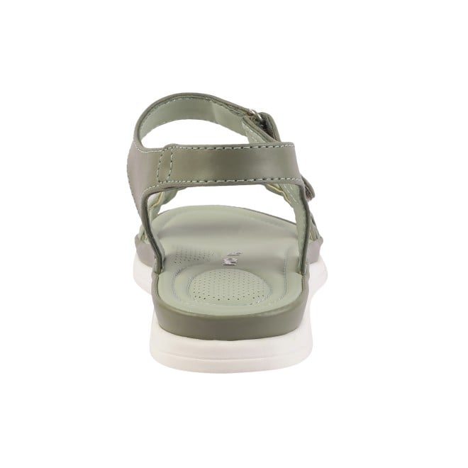 Mochi Women Green Casual Sandals (SKU: 33-629-21-36)