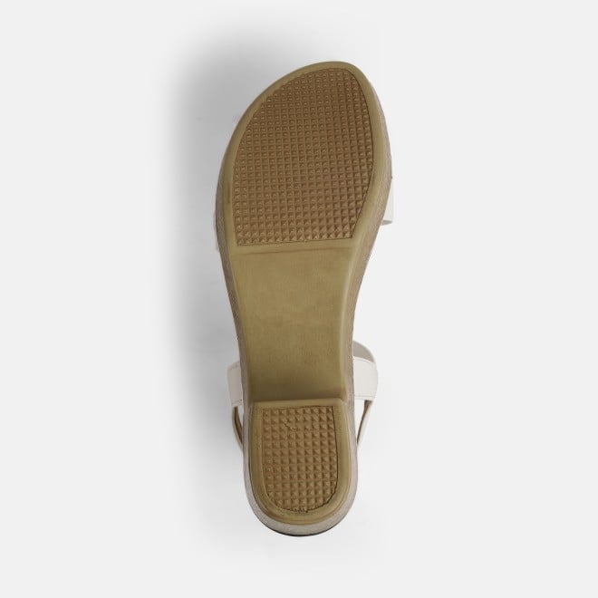 Mochi Women White Casual Sandals (SKU: 33-631-16-36)