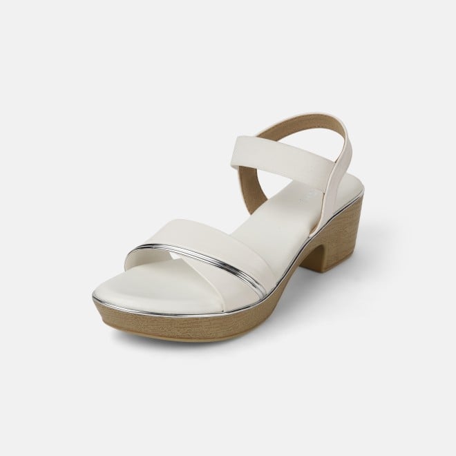 Mochi Women White Casual Sandals (SKU: 33-631L-16-42)