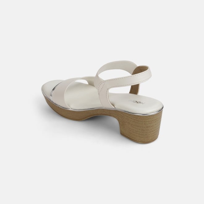 Mochi Women White Casual Sandals (SKU: 33-631L-16-42)