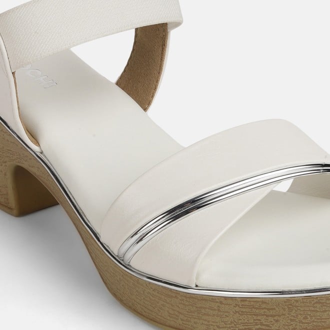 Mochi Women White Casual Sandals (SKU: 33-631L-16-42)