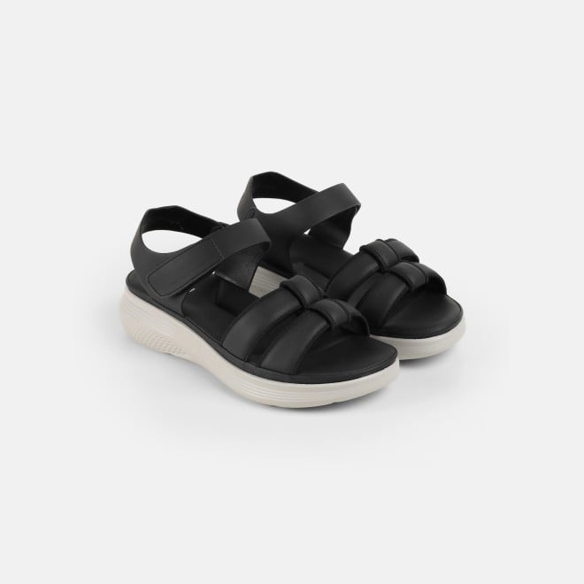 Mochi Women Black Casual Sandals (SKU: 33-634-11-36)