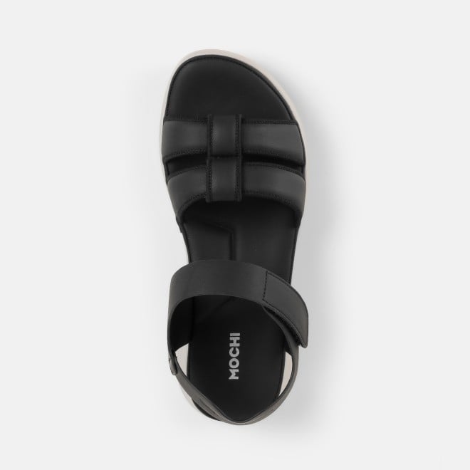 Mochi Women Black Casual Sandals (SKU: 33-634-11-36)