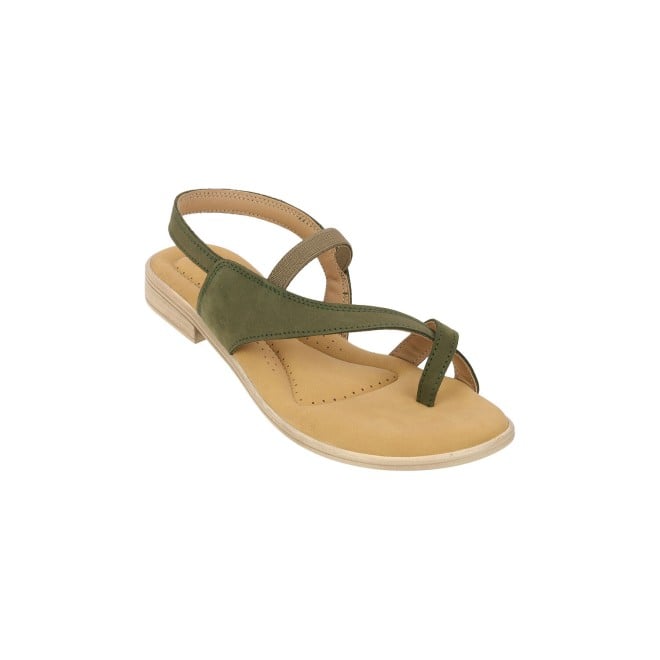 Mochi Women Green Casual Sandals (SKU: 33-635-21-36)