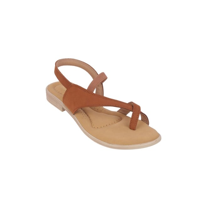 Mochi Women Tan Casual Sandals (SKU: 33-635-23-36)