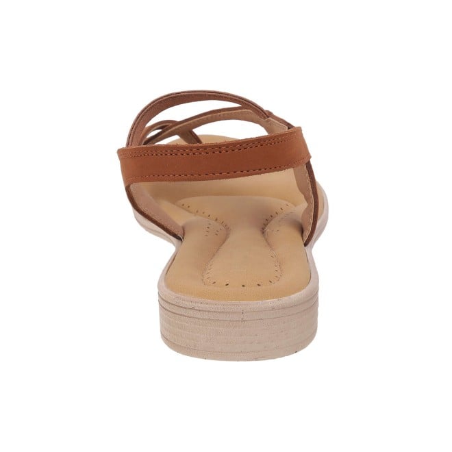 Mochi Women Tan Casual Sandals (SKU: 33-635-23-36)