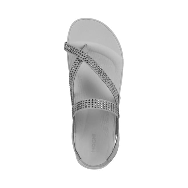 Mochi Women Light-grey Casual Sandals (SKU: 33-644-59-36)