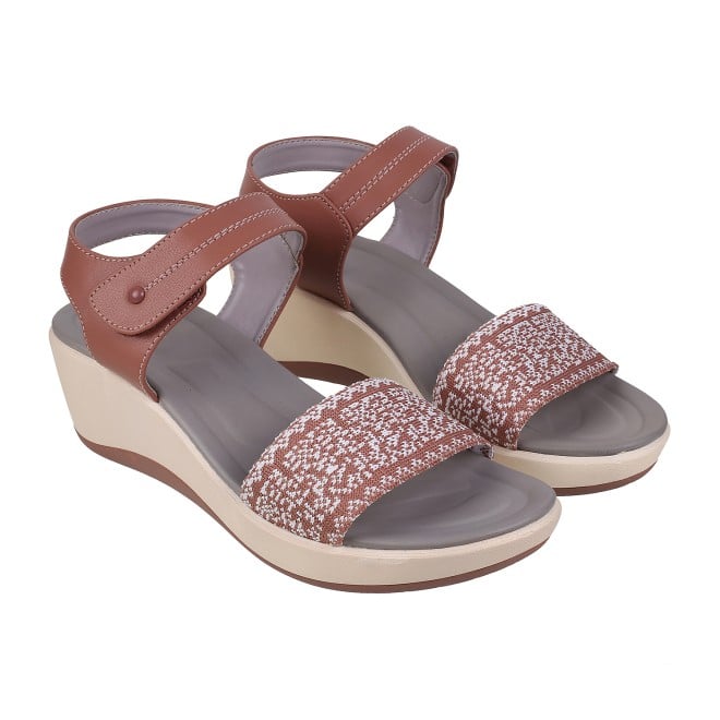 Mochi Women Peach Casual Sandals