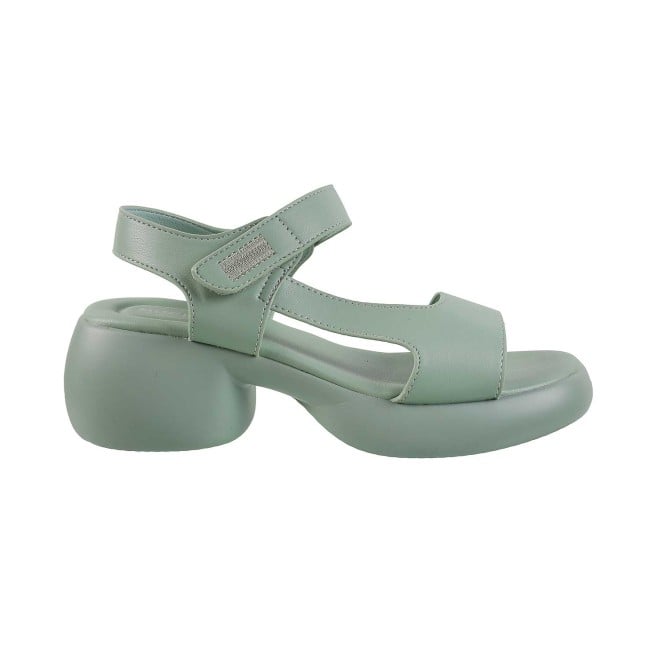 Mochi Women Green Casual Sandals (SKU: 33-685-21-36)