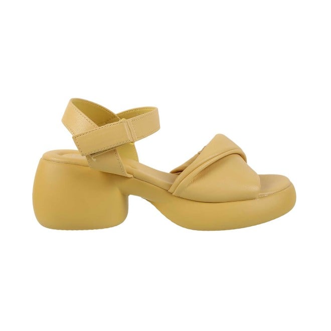 Mochi Women Yellow Casual Sandals (SKU: 33-686-33-40)