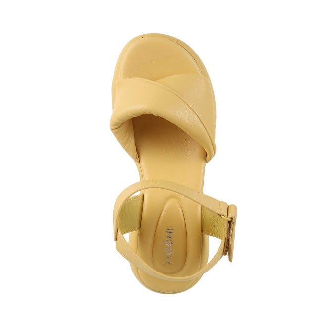 Mochi Women Yellow Casual Sandals (SKU: 33-686-33-40)