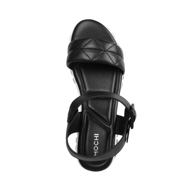 Mochi Women Black Casual Sandals (SKU: 33-687-11-36)