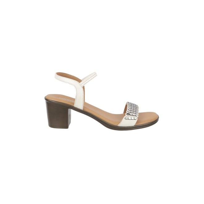 Mochi Women White Casual Sandals (SKU: 33-764-16-36)