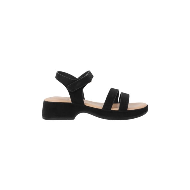 Mochi Women Black Casual Sandals (SKU: 33-790-11-36)