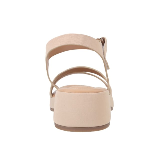 Mochi Women Beige Casual Sandals (SKU: 33-790-20-36)