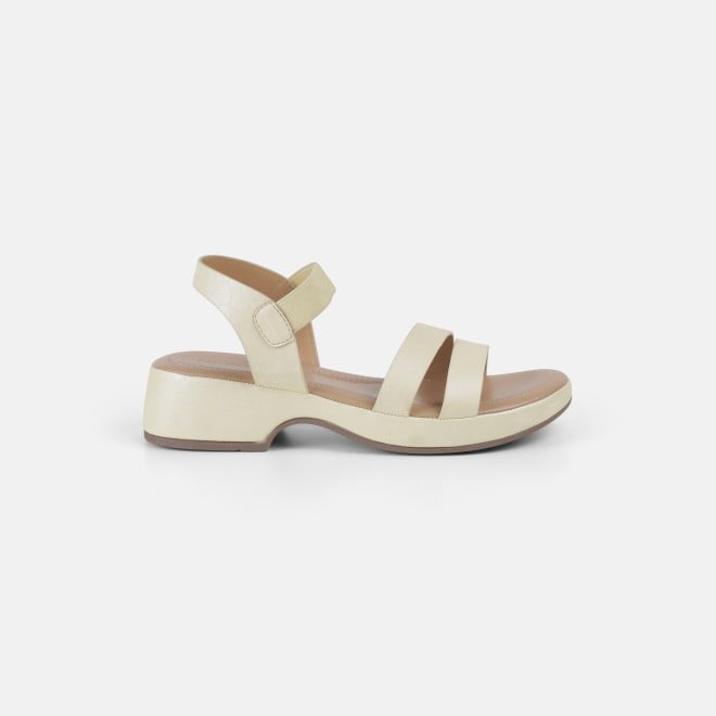 Mochi Women Yellow Casual Sandals (SKU: 33-790-33-37)