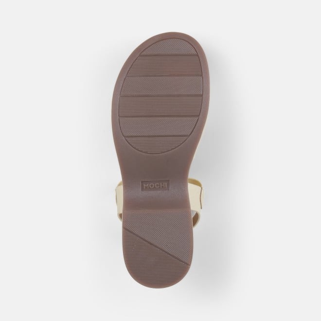 Mochi Women Yellow Casual Sandals (SKU: 33-790-33-37)
