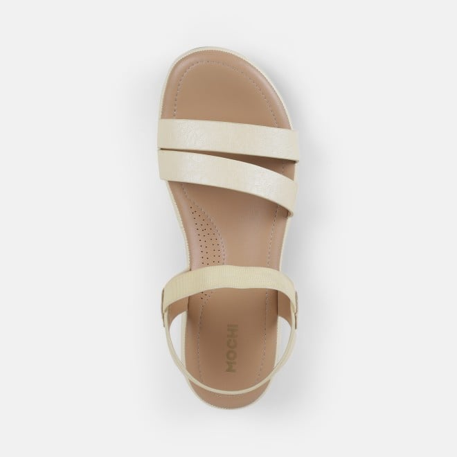 Mochi Women Yellow Casual Sandals (SKU: 33-790-33-37)