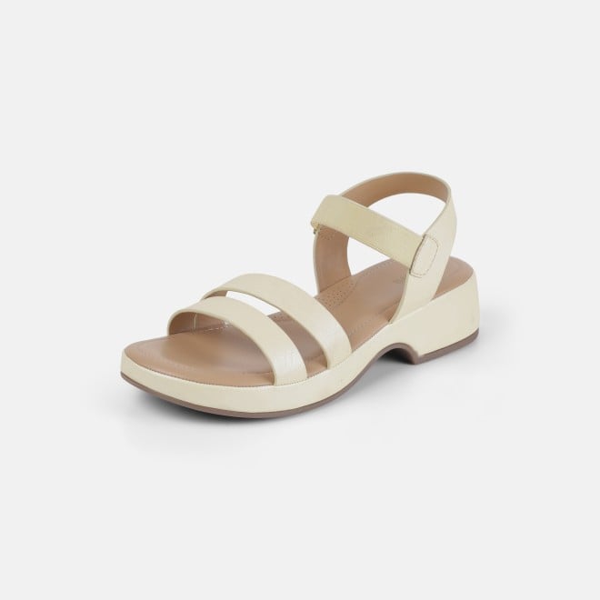 Mochi Women Yellow Casual Sandals (SKU: 33-790-33-37)