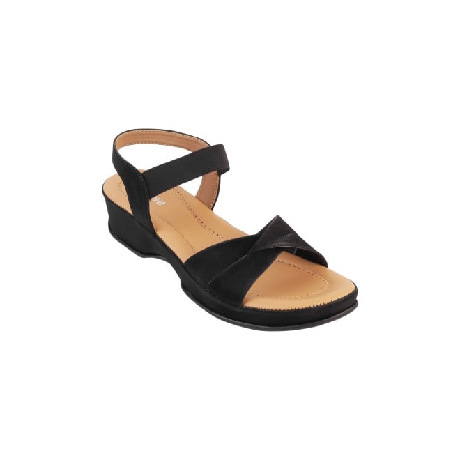 Mochi Women Black Casual Sandals (SKU: 33-799-11-36)