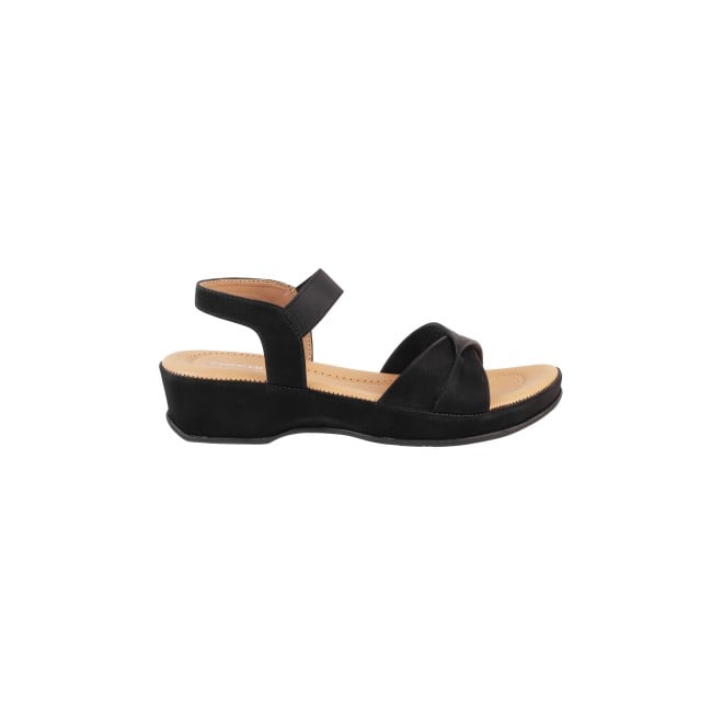 Mochi Women Black Casual Sandals (SKU: 33-799-11-36)