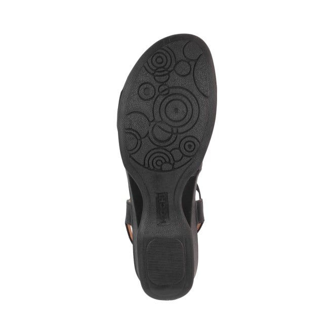 Mochi Women Black Casual Sandals (SKU: 33-799-11-36)