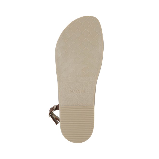 Mochi Women Tan Casual Sandals (SKU: 33-815-23-36)