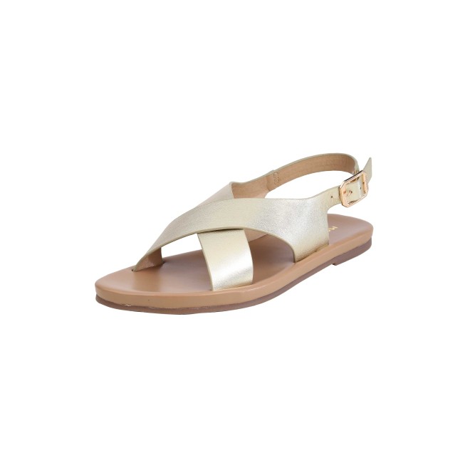 Mochi Women Gold Casual Sandals (SKU: 33-815-15-37)