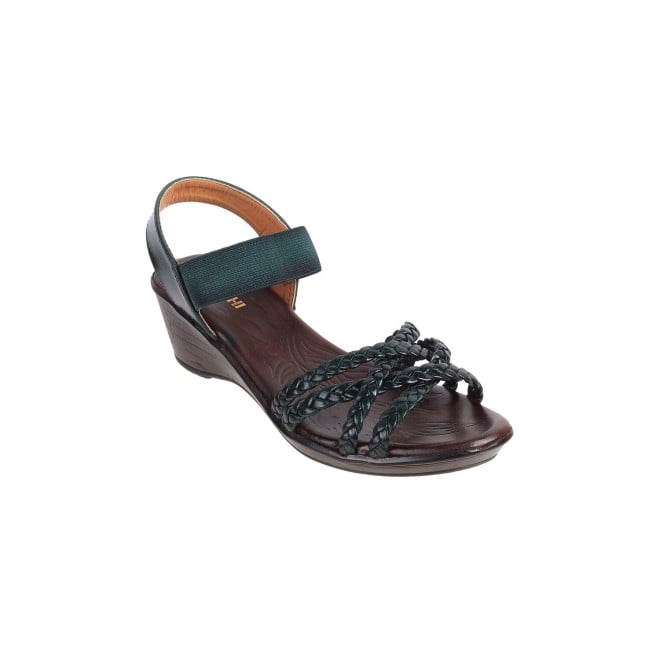 Mochi Women Green Casual Sandals (SKU: 33-828-21-40)