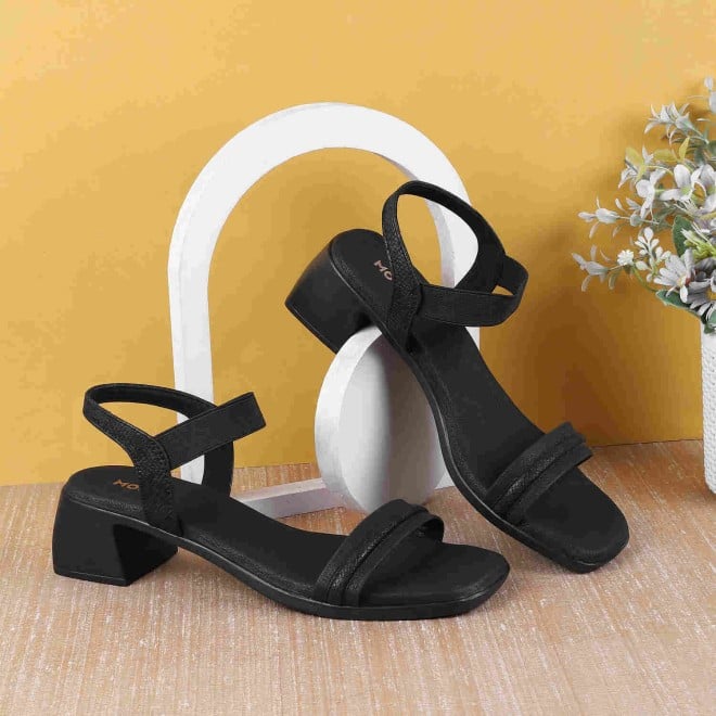 Mochi Women Black Casual Sandals (SKU: 33-844-11-37)