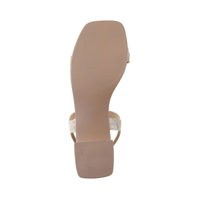 Mochi Women Beige Casual Sandals (SKU: 33-844-20-36)