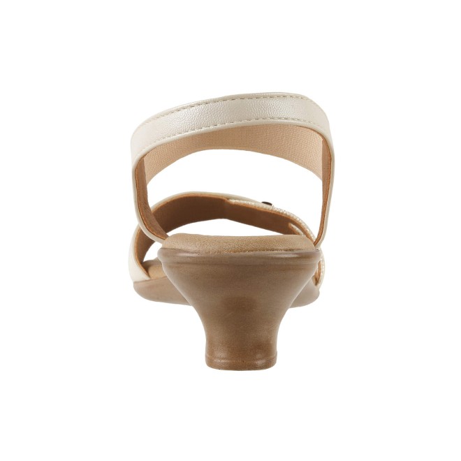 Mochi Women Beige Casual Sandals (SKU: 33-847-20-40)