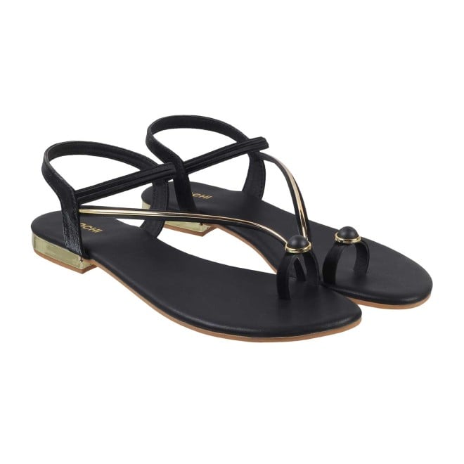 Mochi Women Black Casual Sandals (SKU: 33-900251-11-36)