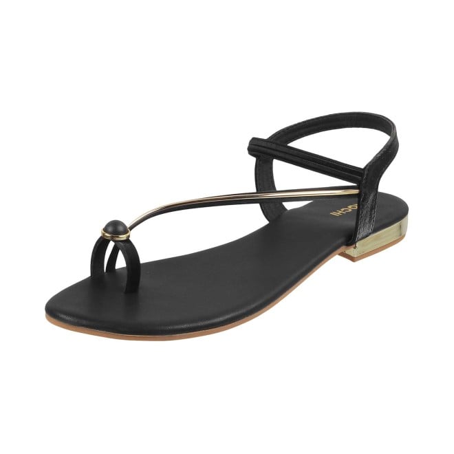 Mochi Women Black Casual Sandals (SKU: 33-900251-11-36)