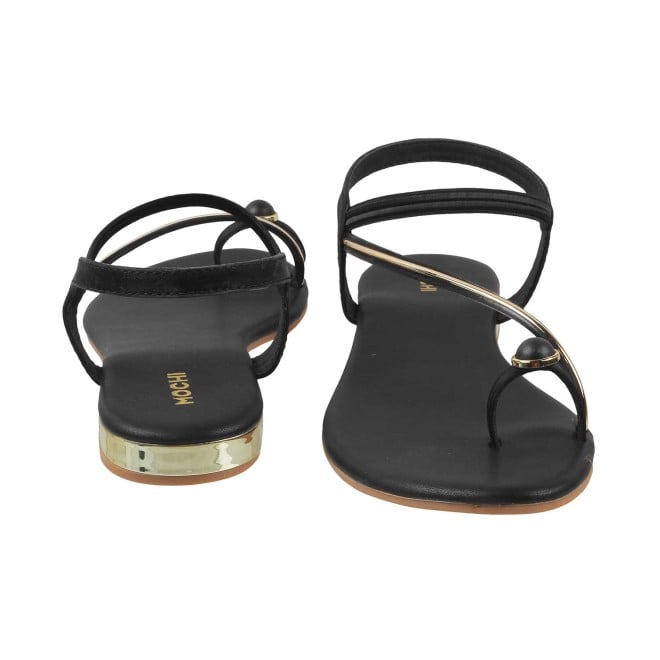 Mochi Women Black Casual Sandals (SKU: 33-900251-11-36)
