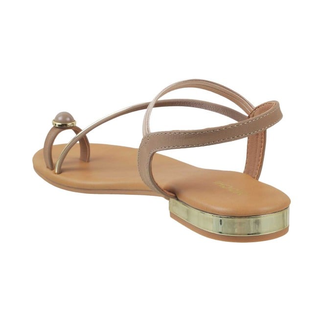 Mochi Women Khaki Casual Sandals (SKU: 33-900251-62-36)