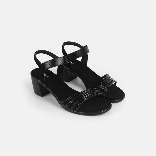 Mochi Women Black Casual Sandals (SKU: 33-901157-11-37)