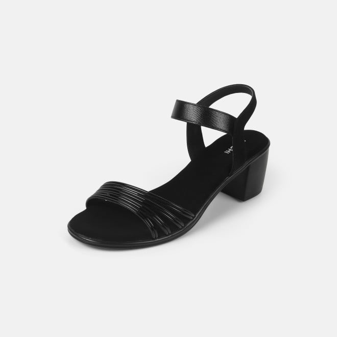 Mochi Women Black Casual Sandals (SKU: 33-901157-11-37)