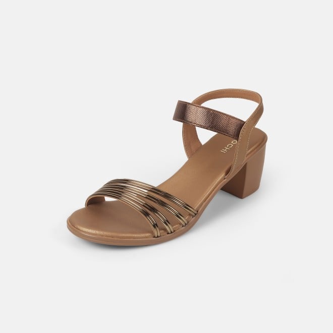 Mochi Women Antic-gold Casual Sandals (SKU: 33-901157-28-37)