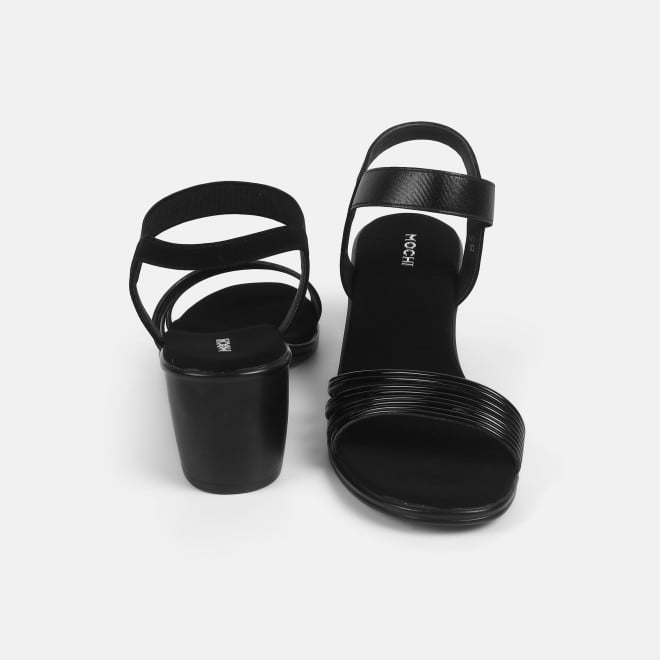 Mochi Women Black Casual Sandals (SKU: 33-901157-11-37)